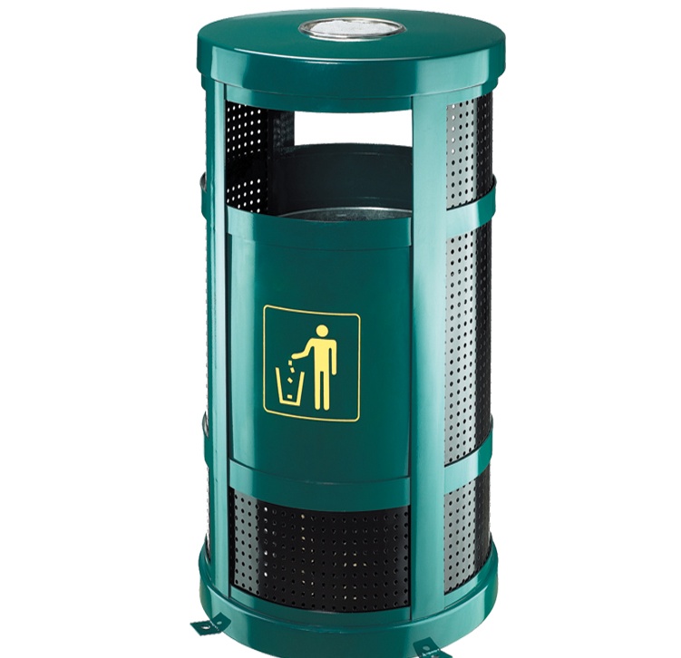 東營廣場(chǎng)垃圾桶，淄博公園果皮箱