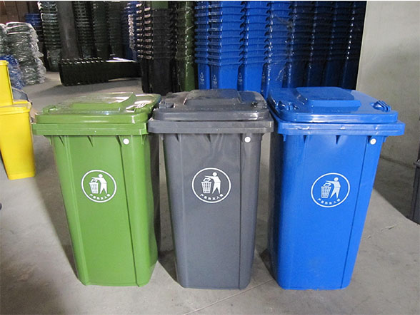 為東營(yíng)市廣饒縣-成功供應(yīng)3000只塑料垃圾桶